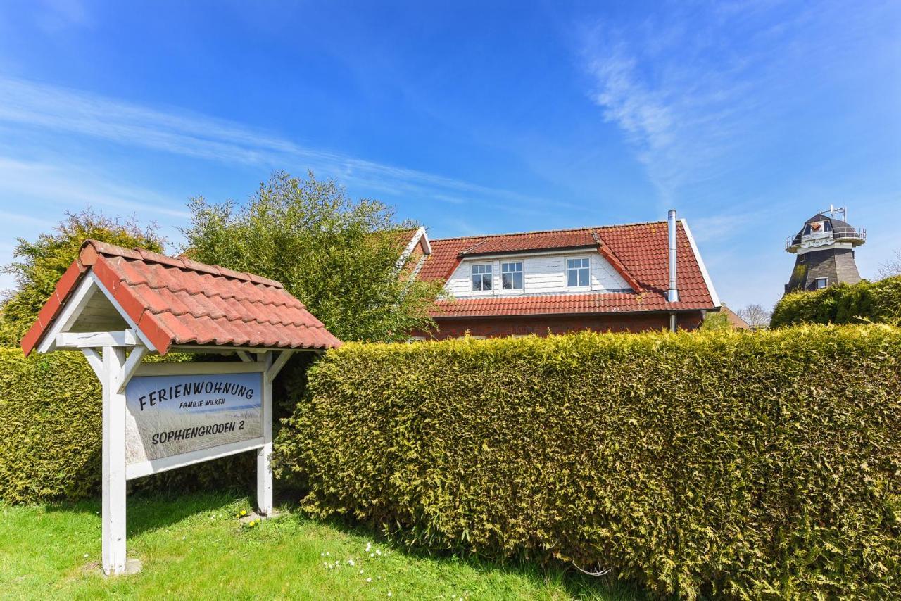 Ferienwohnungen Im Haus Friesische Weite Schillig Bagian luar foto